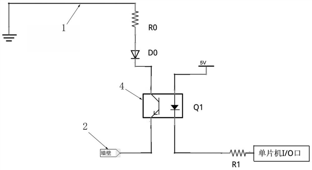 Electric water heater leakage detection system and electric water heater