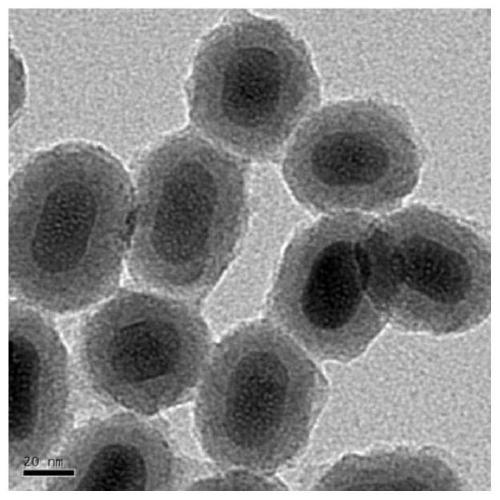 A preparation method of polyazobenzene multifunctional nanoparticles based on rare earth up-conversion materials