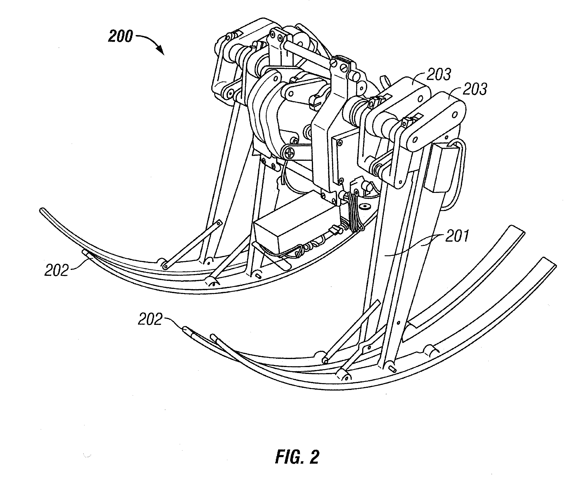 Bimodal conveyance mechanism