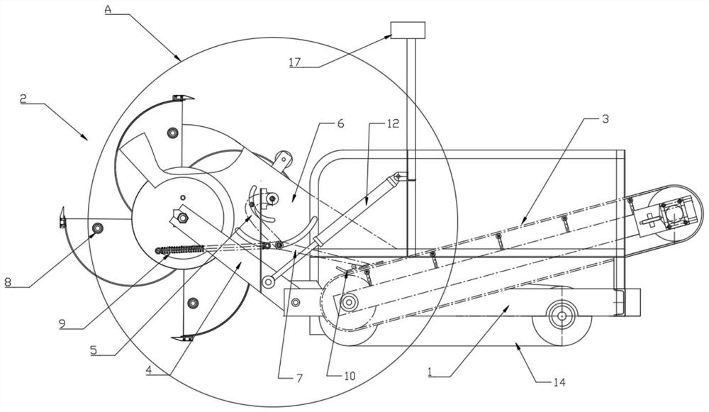 Material shoveling and loading conveyor