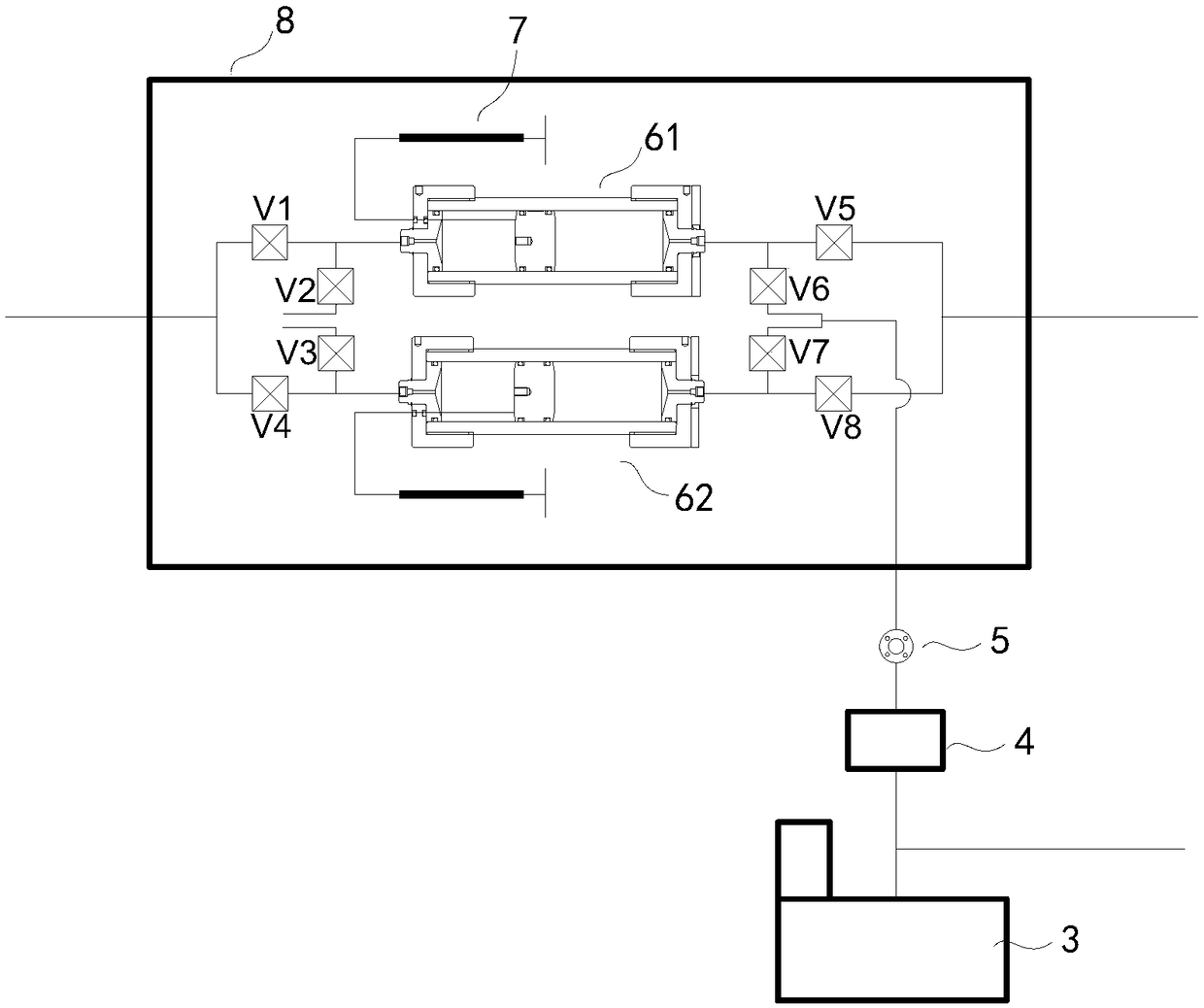 Method for measuring convective heat transfer coefficient of water-rock interface during seepage heat transfer process of crack sample