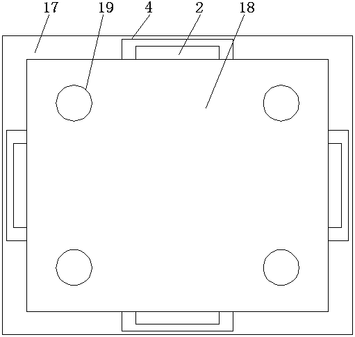 Mechanical equipment bottom damping device