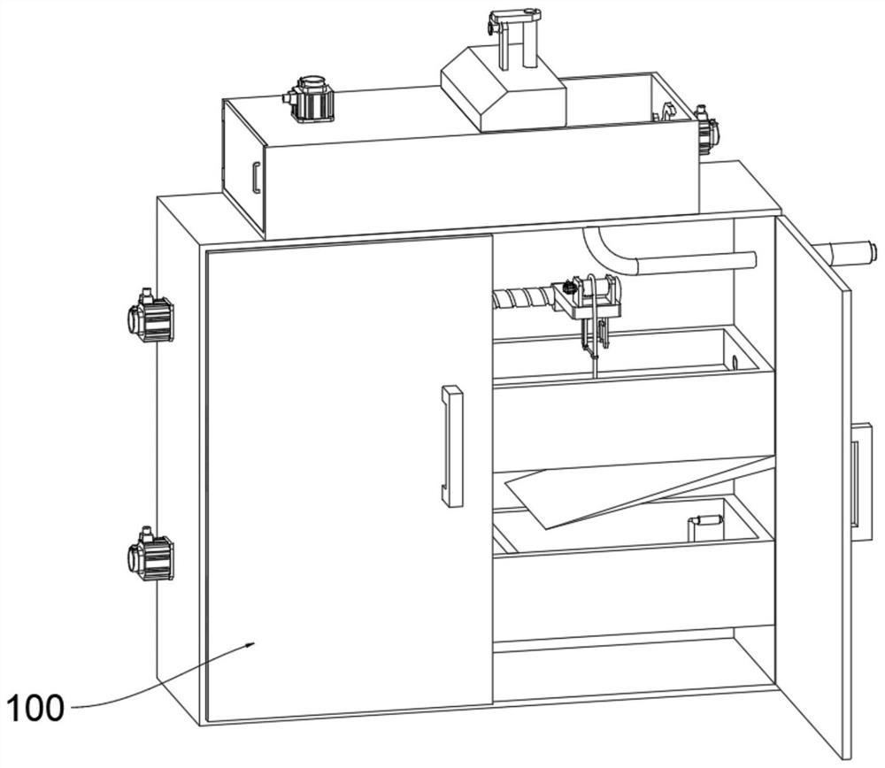 Multi-sorting type garbage and waste recovery equipment in building construction