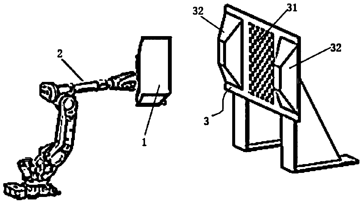 Planar and spatial feature-based laser radar and camera automatic joint calibration method