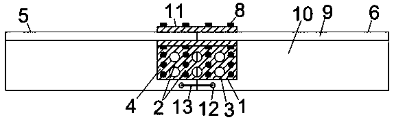 T-shaped steel reinforced welding connection joint