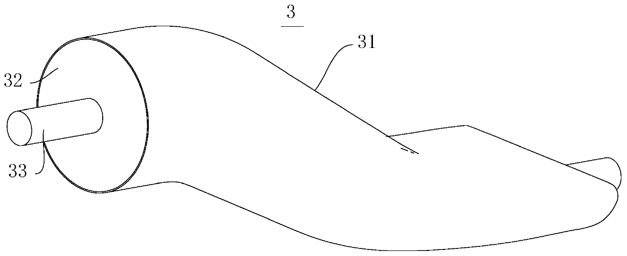 Forming method for variable cross-section hollow-structure composite part with high-precision inner surface