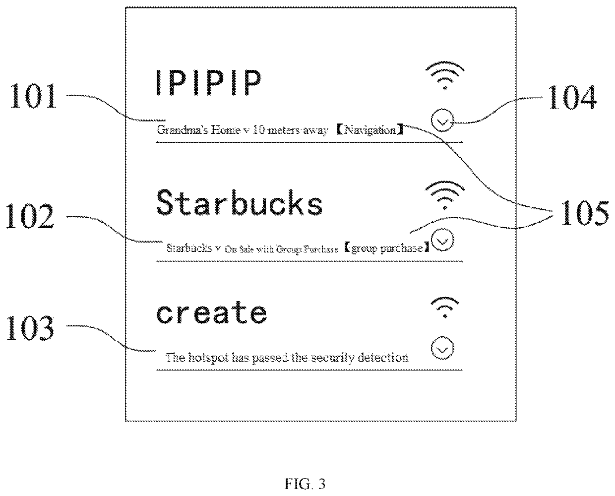 Method and device for providing access point information of wireless access point