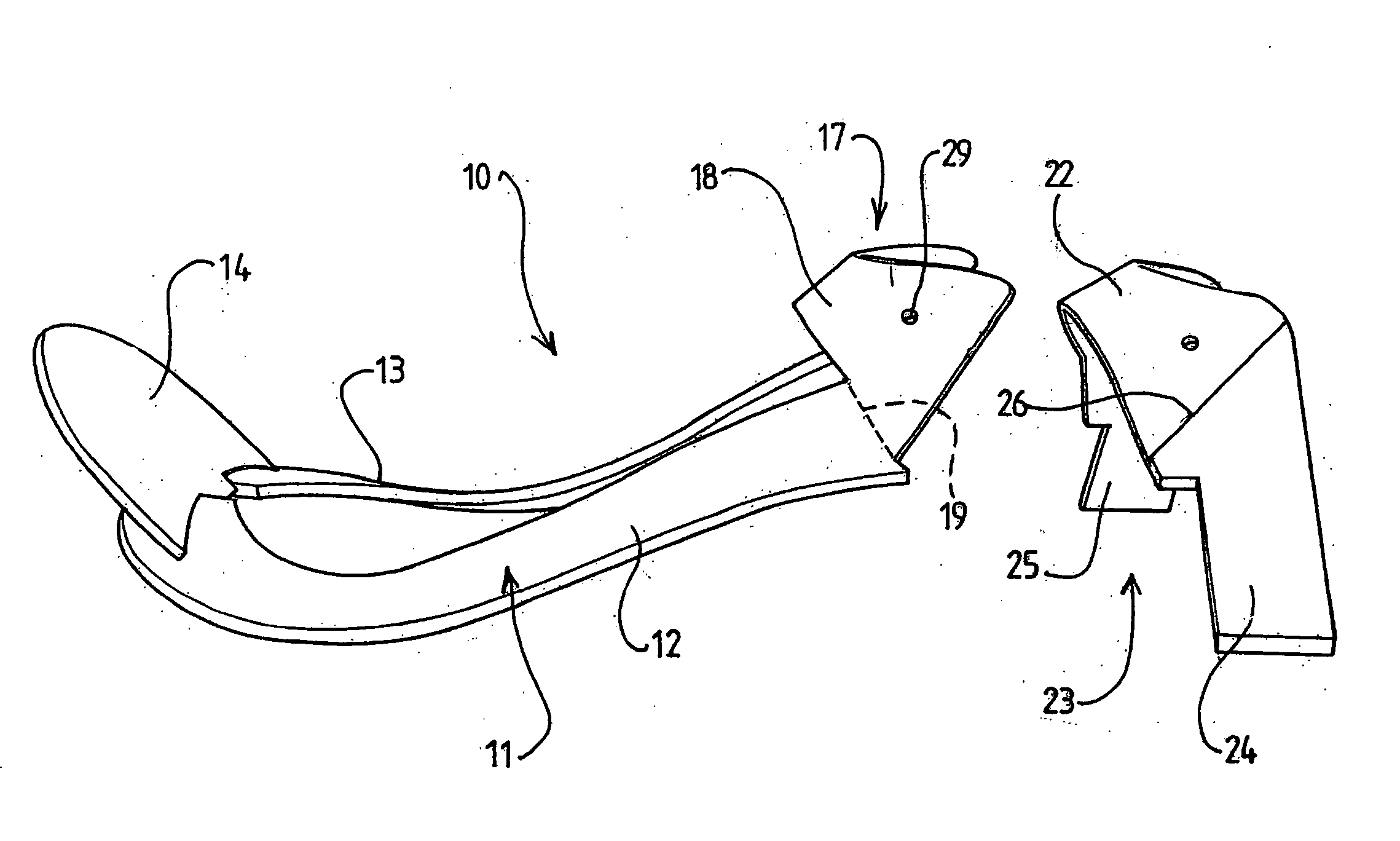 Tree for a saddle, an insert for a saddle tree and a saddle tree body