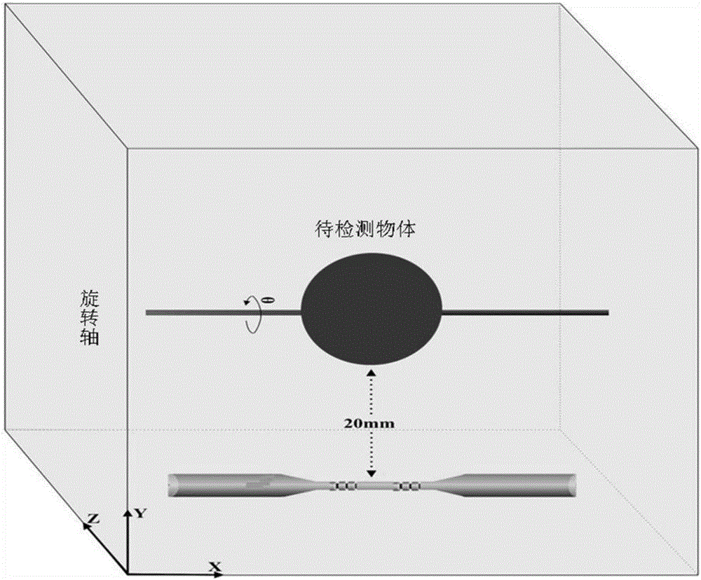 Micro-nano optical fiber photoacoustic detection device and detection method thereof