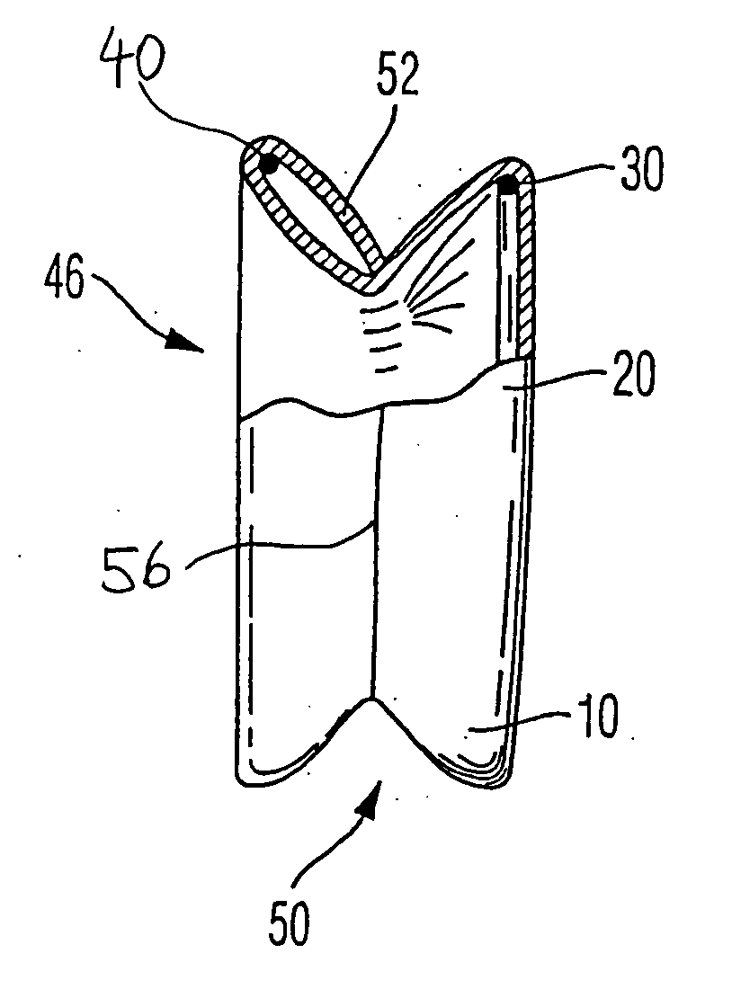 Cover and holdback element for permitting disturbance-free dental operations to be performed on teeth