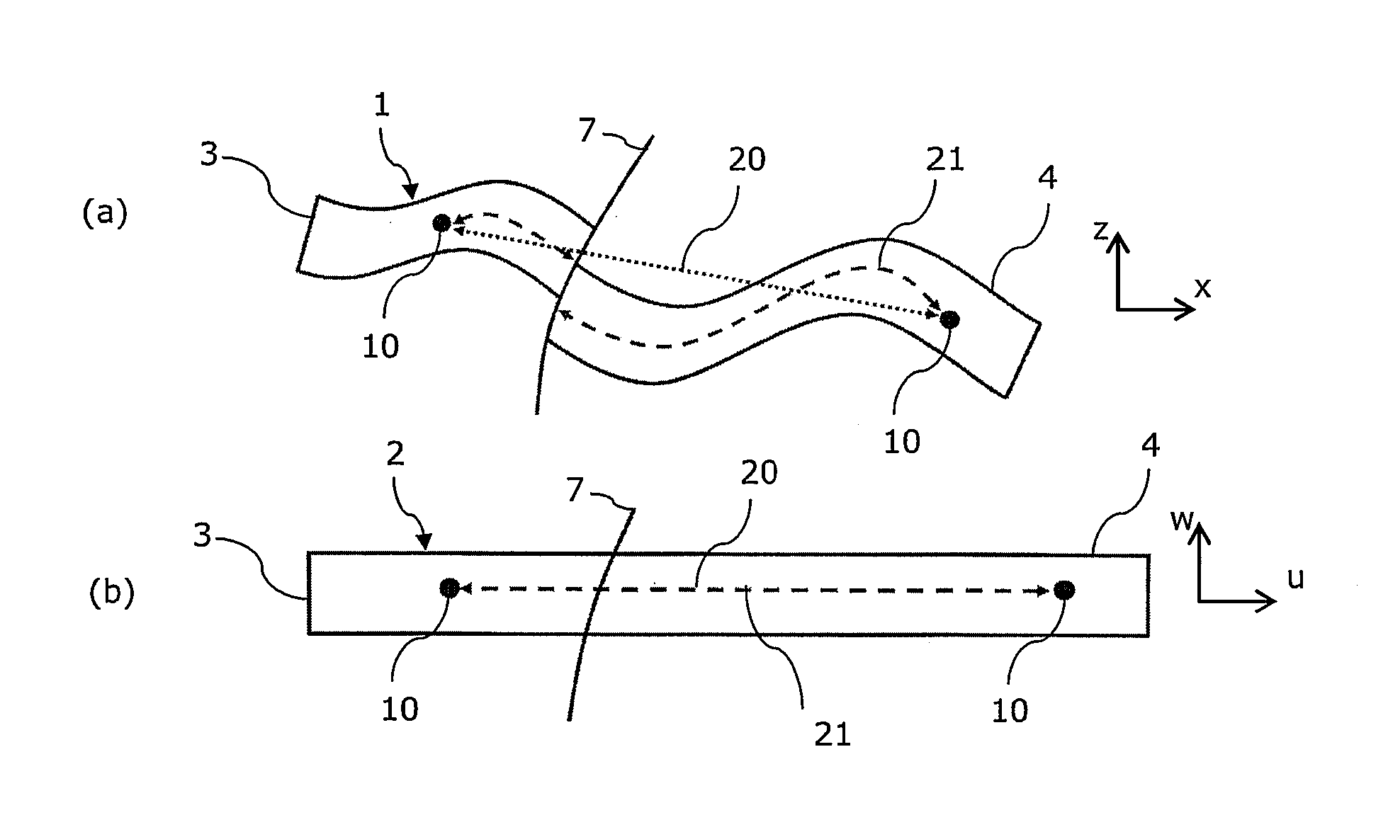 Method for building a depositional space corresponding to a geological domain