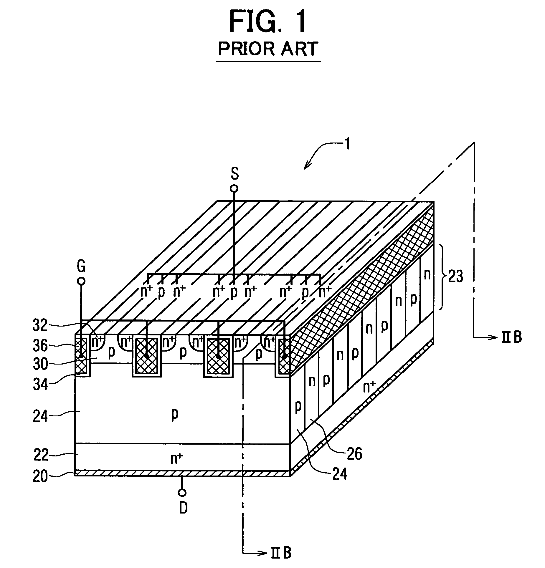 Vertical channel FET with super junction construction