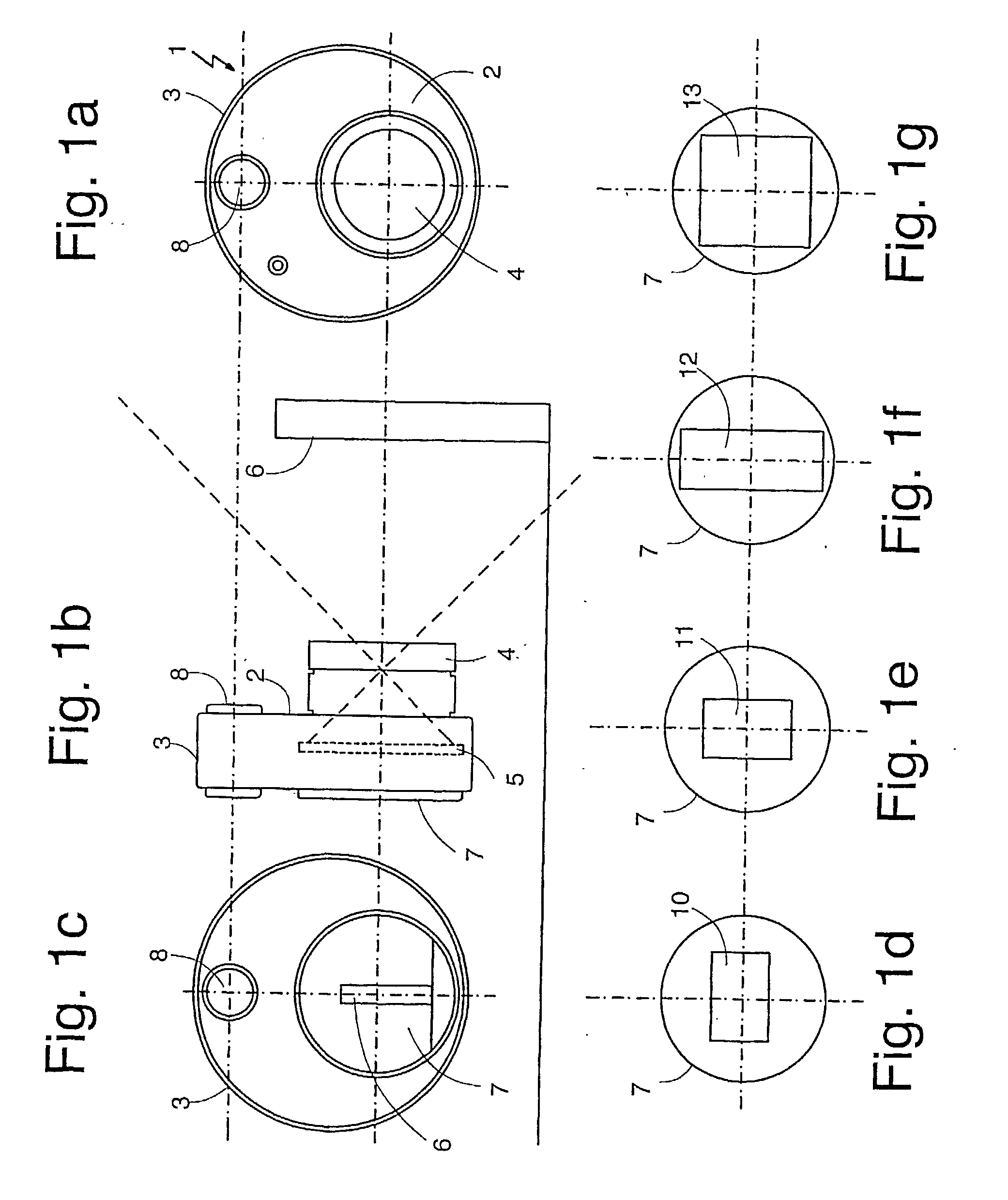 Digital camera or digital video camera and method for acquiring images