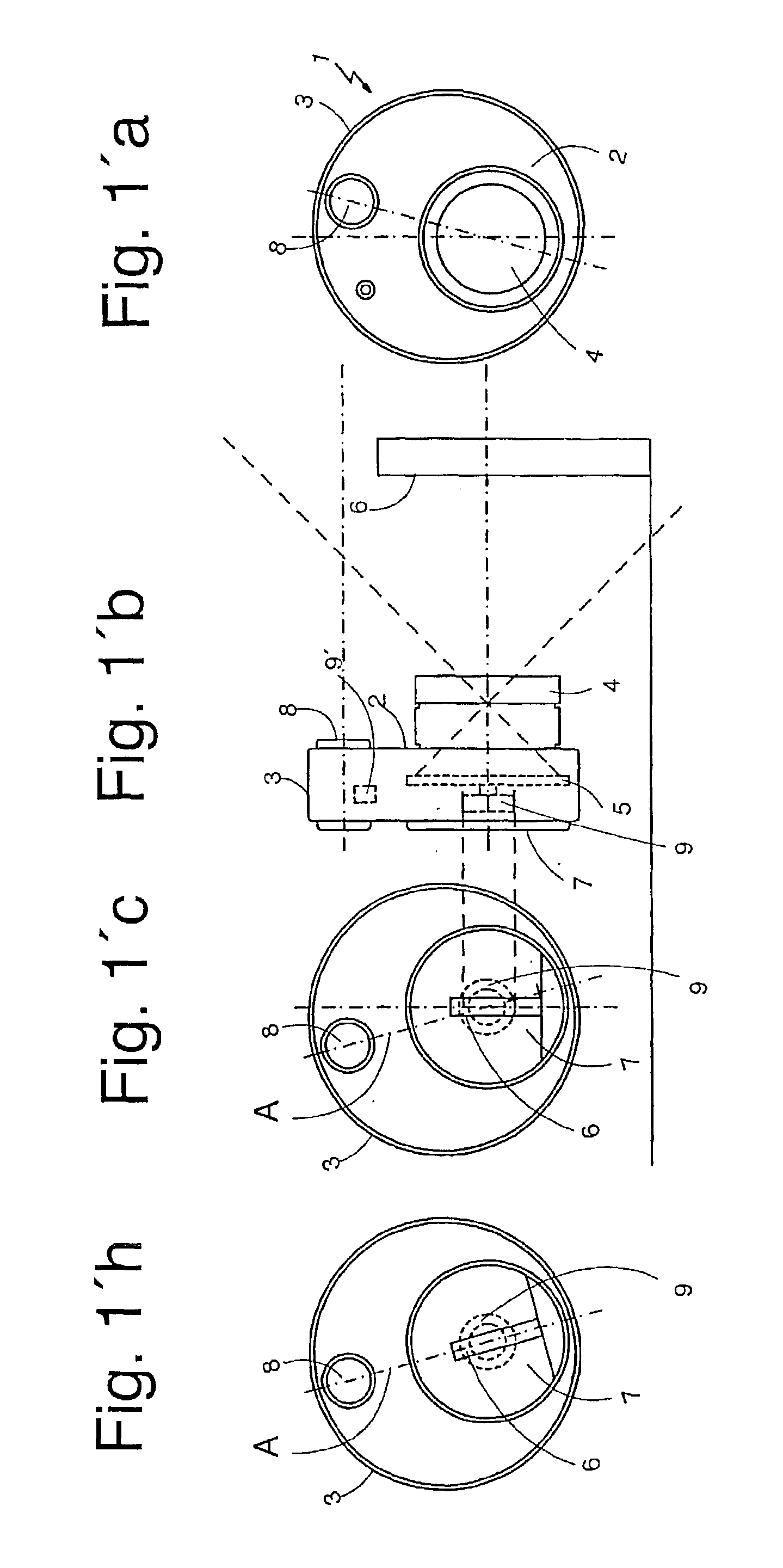 Digital camera or digital video camera and method for acquiring images