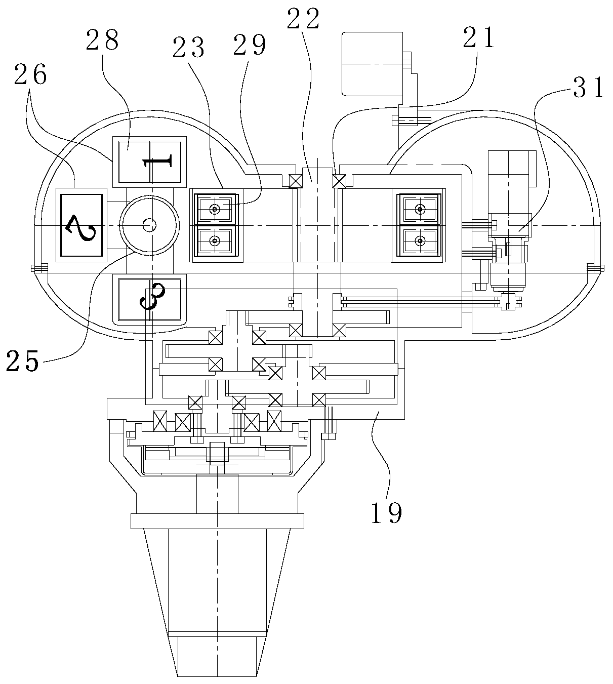 Rotary side-driven magnetic engine