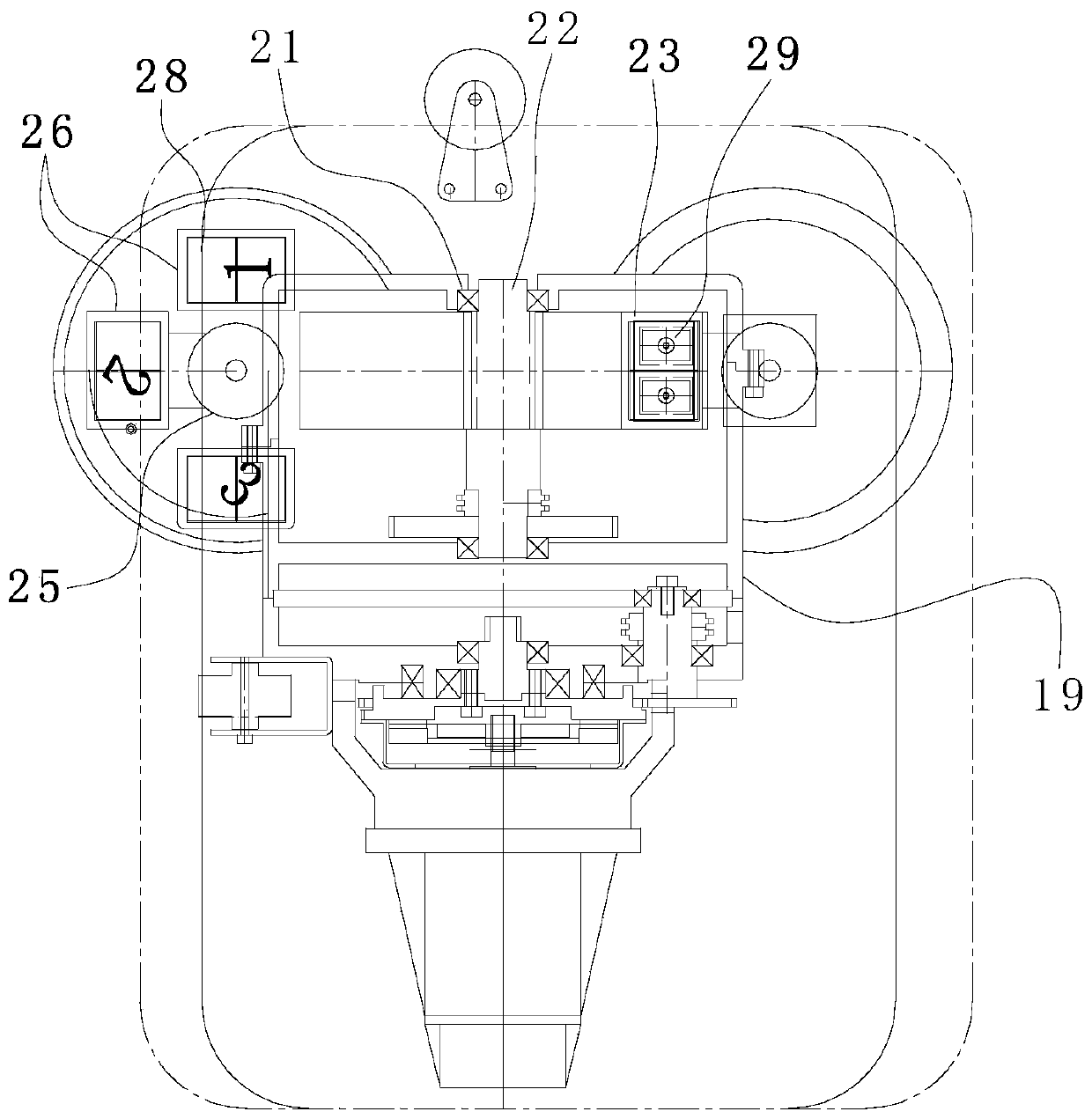 Rotary side-driven magnetic engine