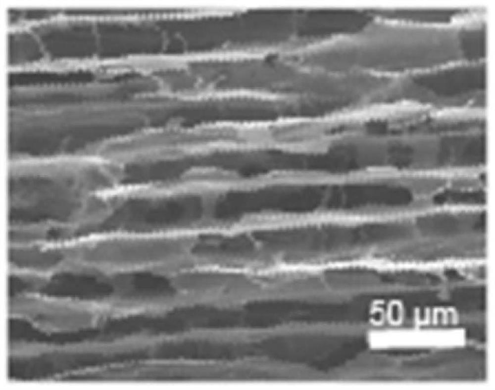 A three-dimensional bionic bone repair material and its preparation method