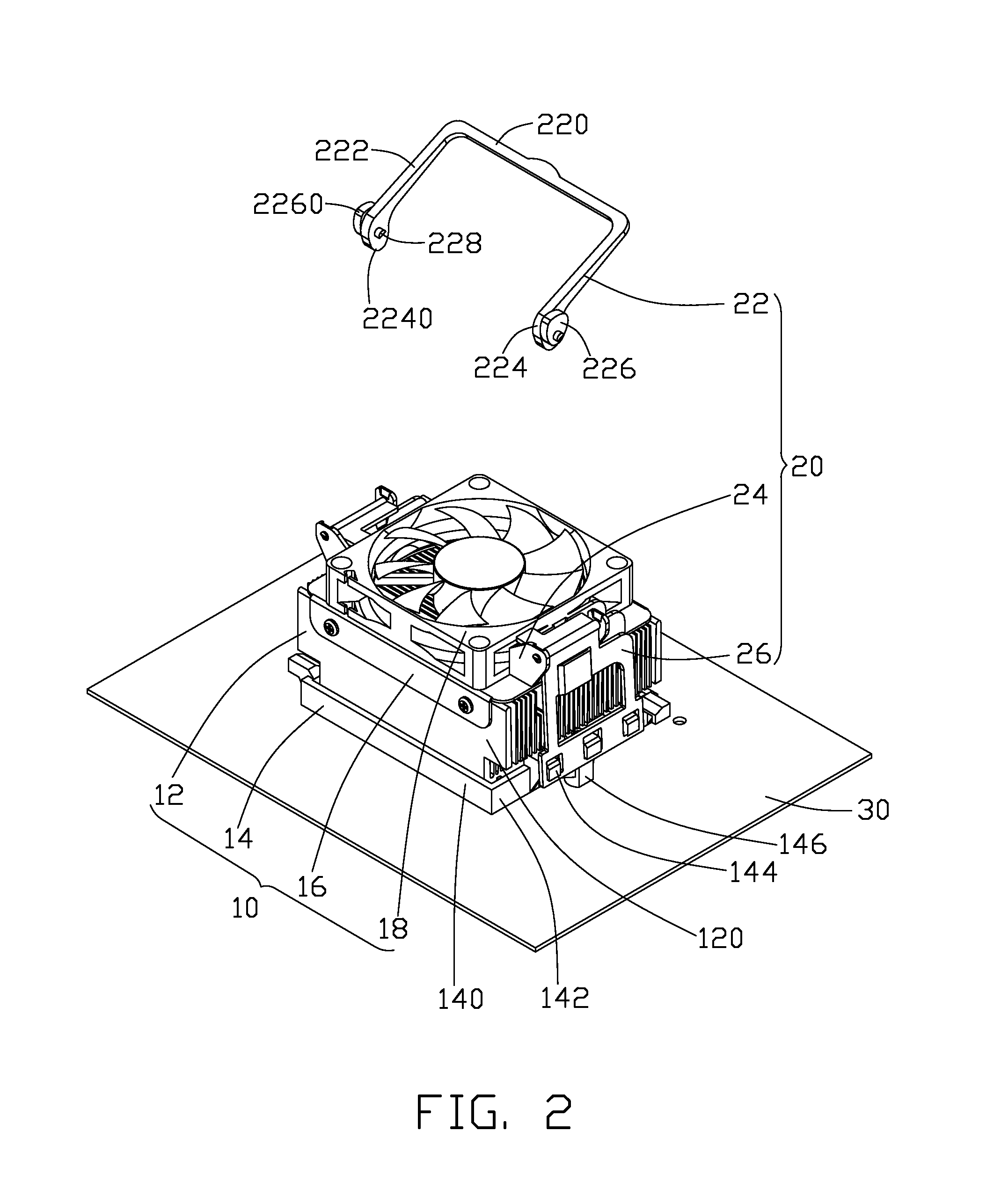 Heat dissipation assembly