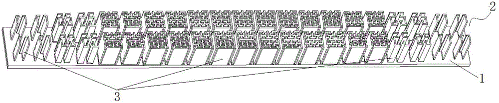 Fractal acoustic metamaterial based broadband acoustic focusing lens and preparation method thereof