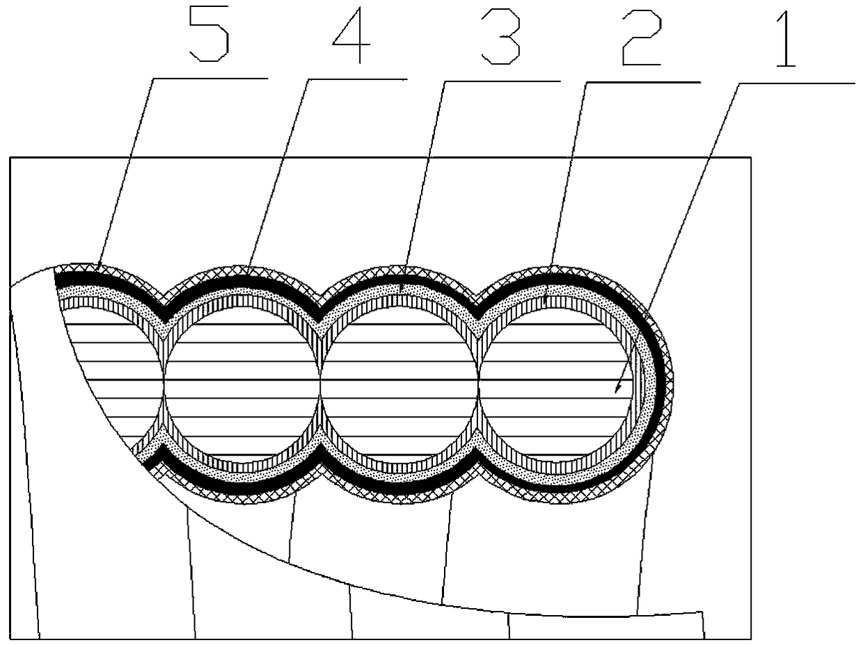 Damp-proof rustproof coating solder ring and preparation method thereof