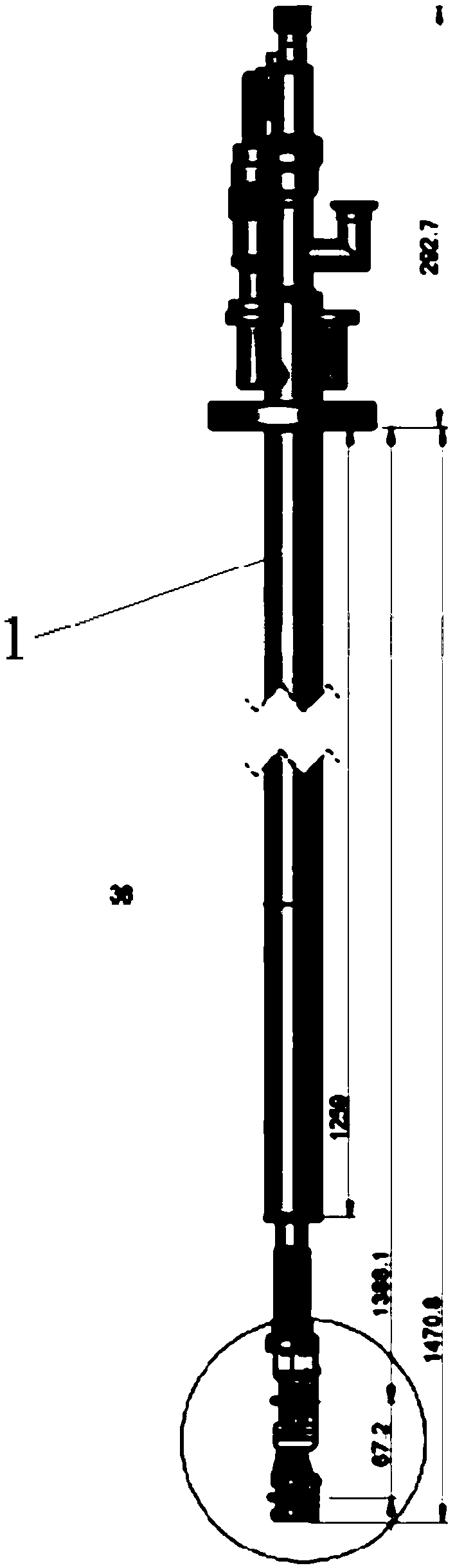 Vacuum interconnected surface analysis device and using method thereof