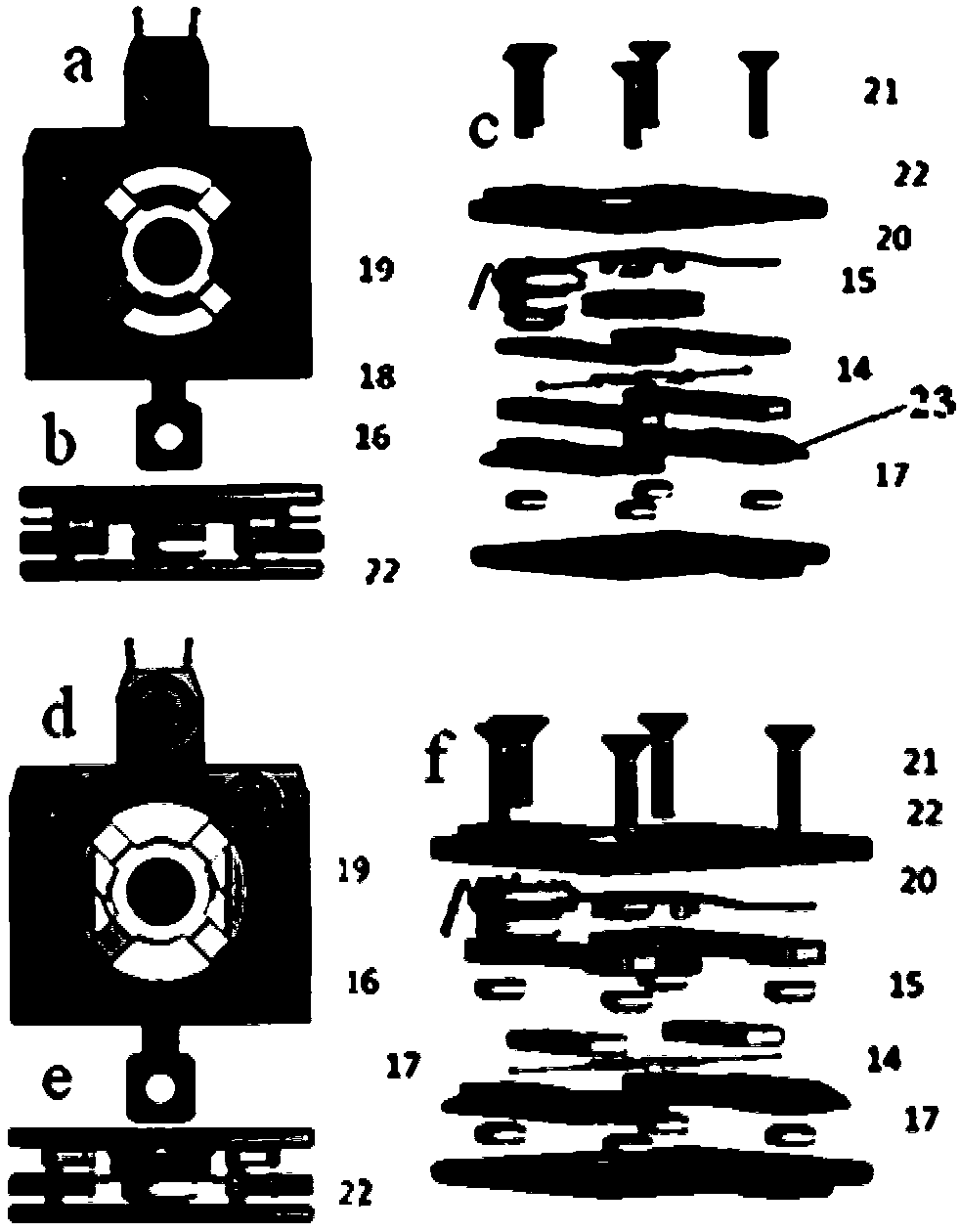 Vacuum interconnected surface analysis device and using method thereof