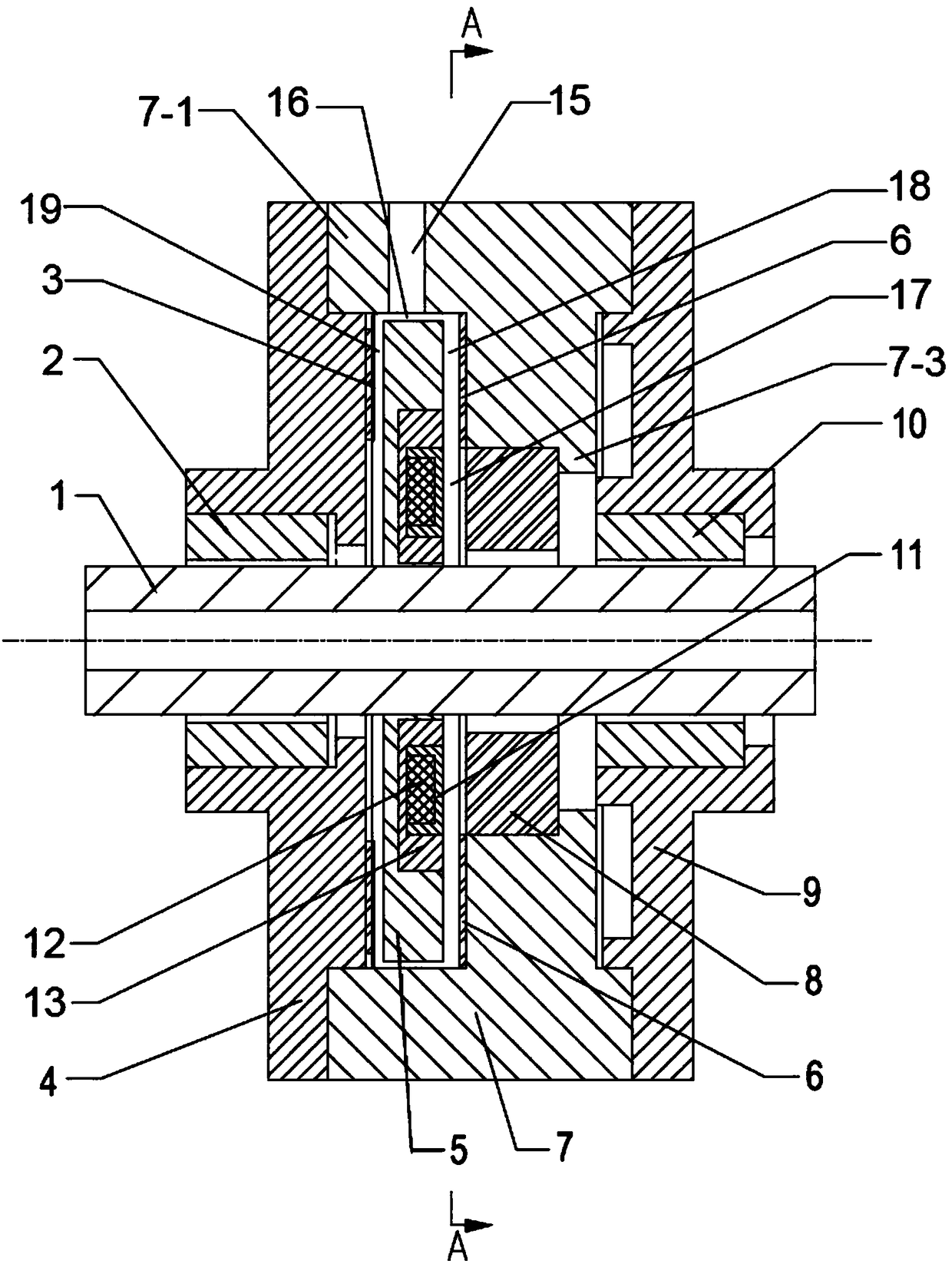 Ultrahigh-speed disc type permanent magnet synchronous motor