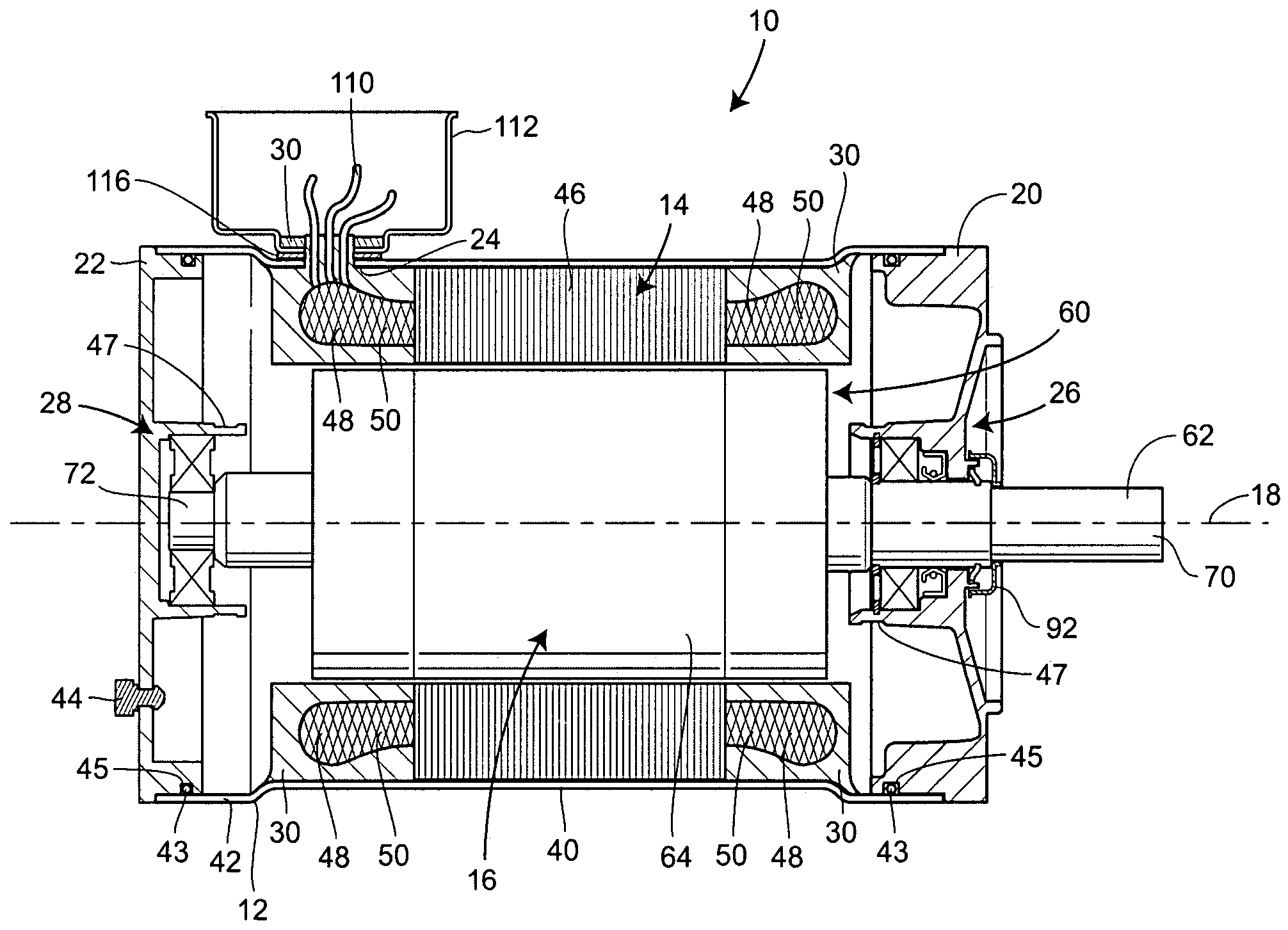 Electric motors for washdown, food processing, and chemical applications