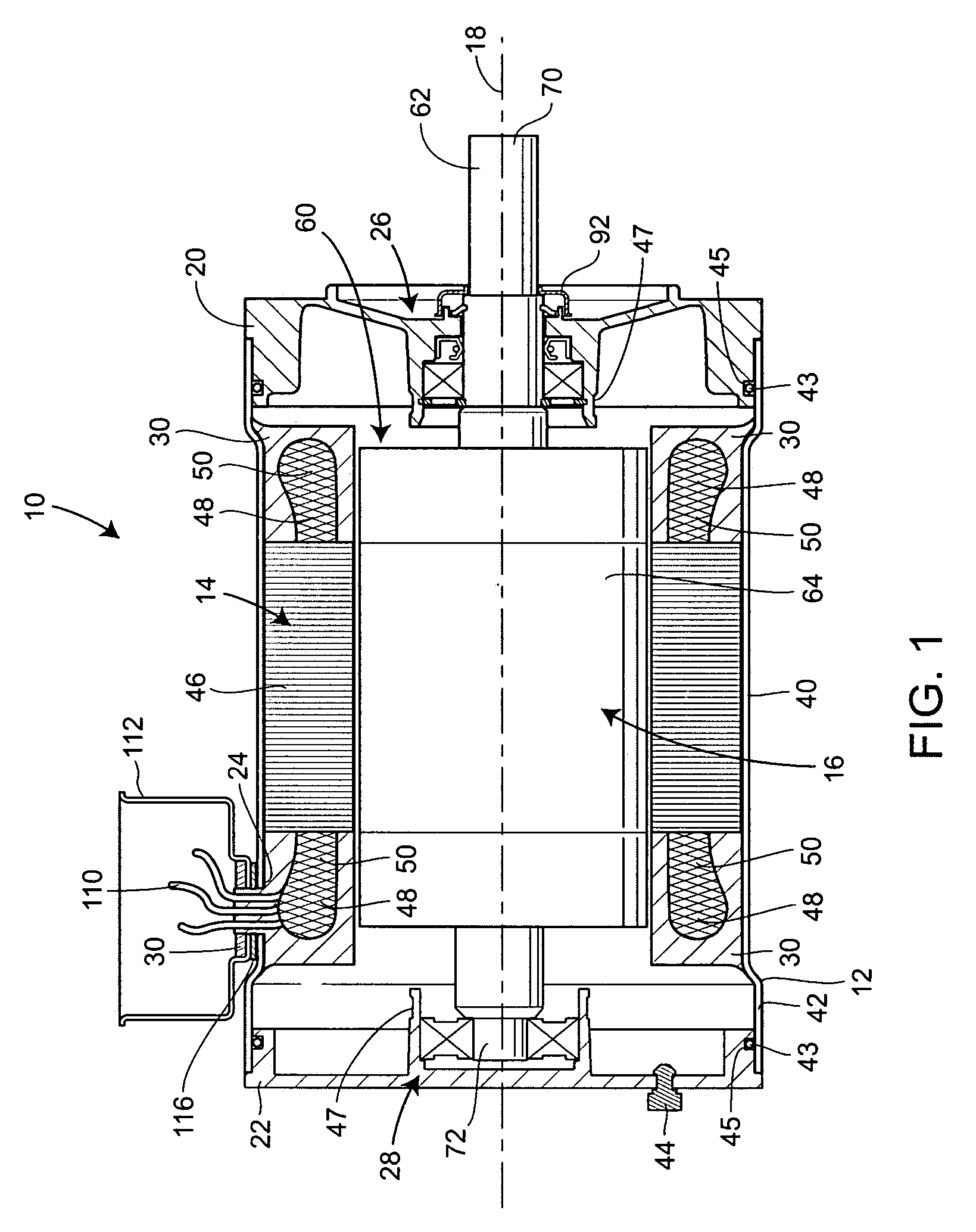 Electric motors for washdown, food processing, and chemical applications