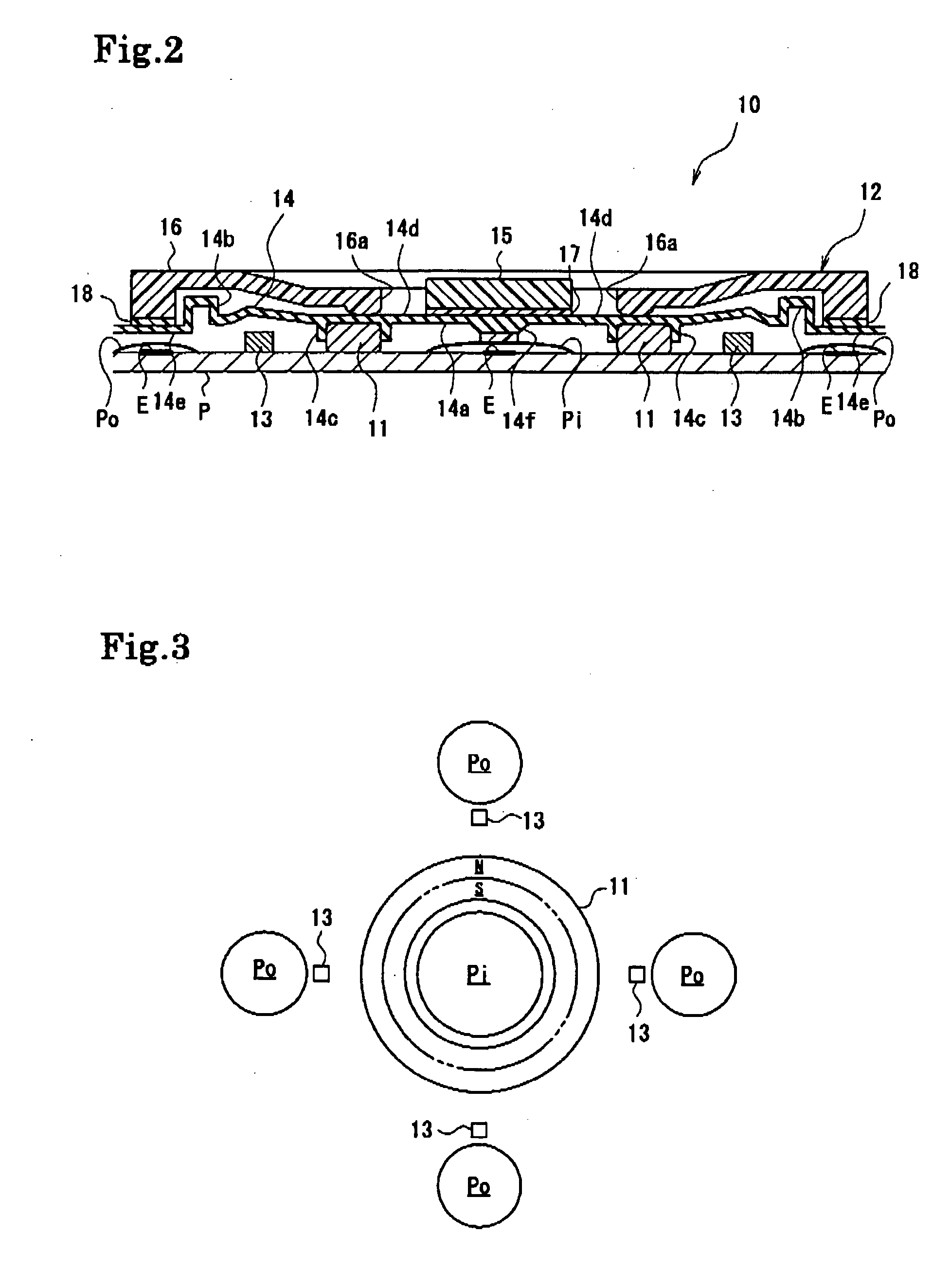 Key sheet for a pointing device and pointing device