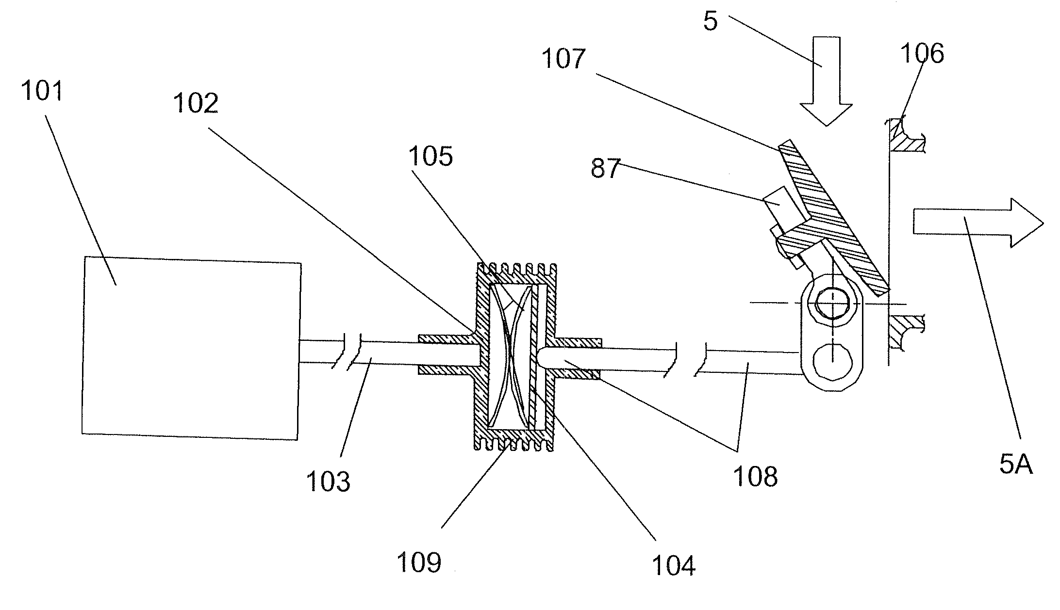 Thermatically operated bypass valve for passive warmup control of aftertreatment device