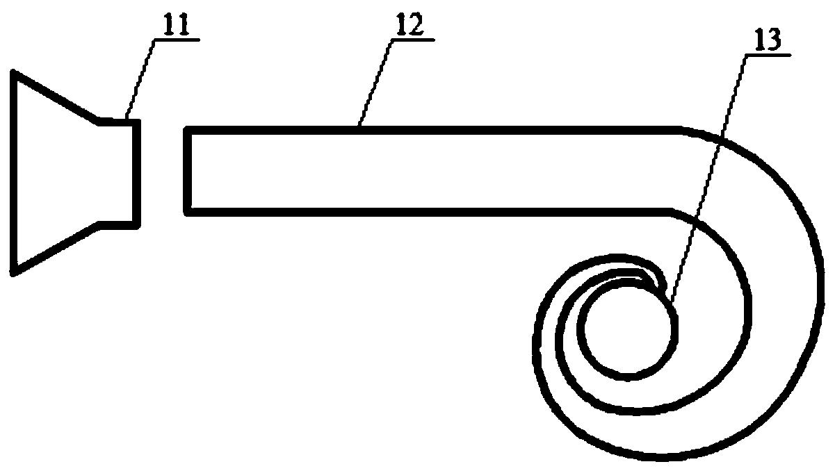 A plant pollen processing device