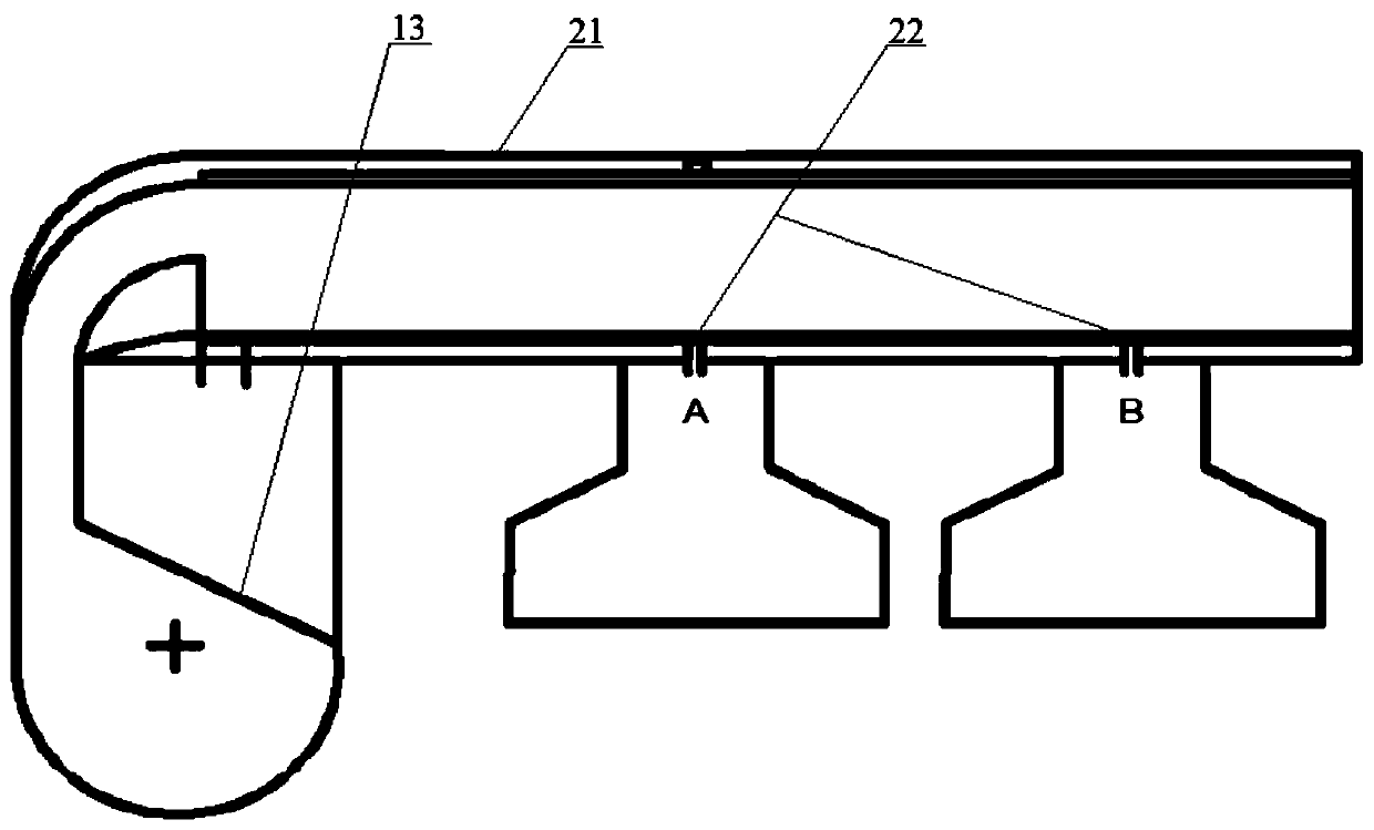 A plant pollen processing device