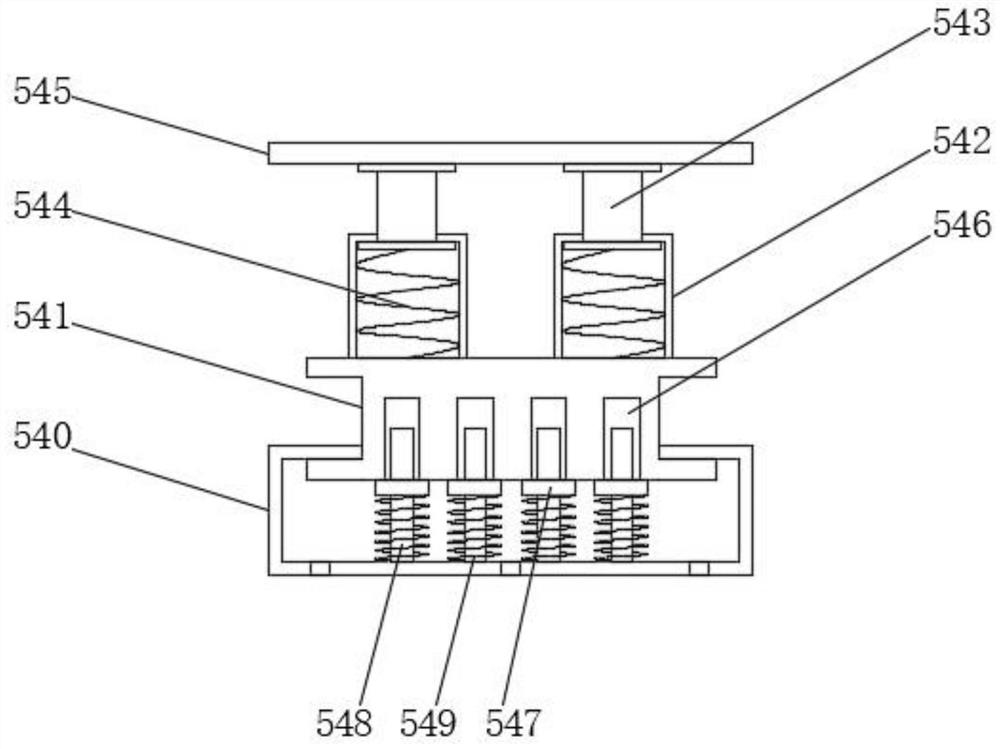 Baby stroller with high buffering protection performance and working method thereof