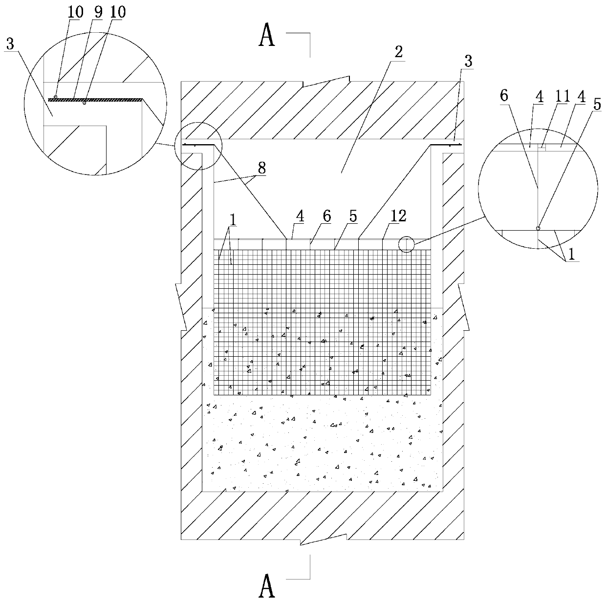 Goaf Filling Method of Hanging Reinforced Filling Body