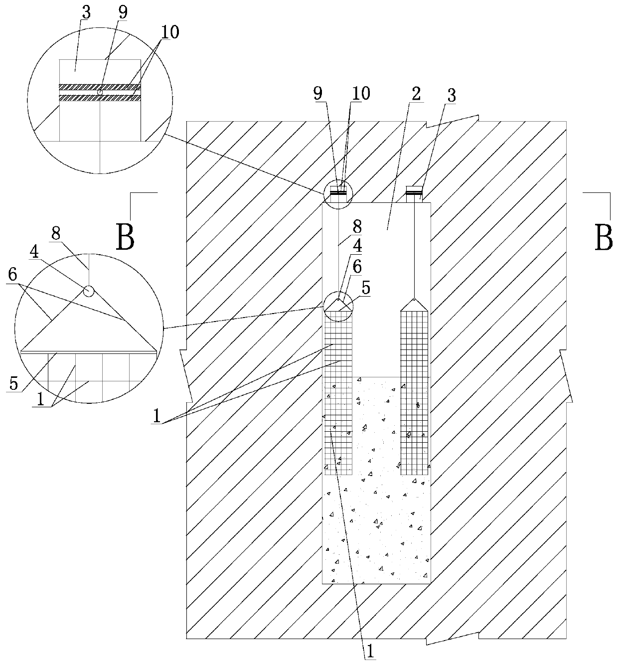 Goaf Filling Method of Hanging Reinforced Filling Body