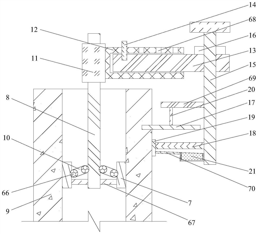 Construction method for integrally pouring prestressed pipe pile with conjoined pile cap