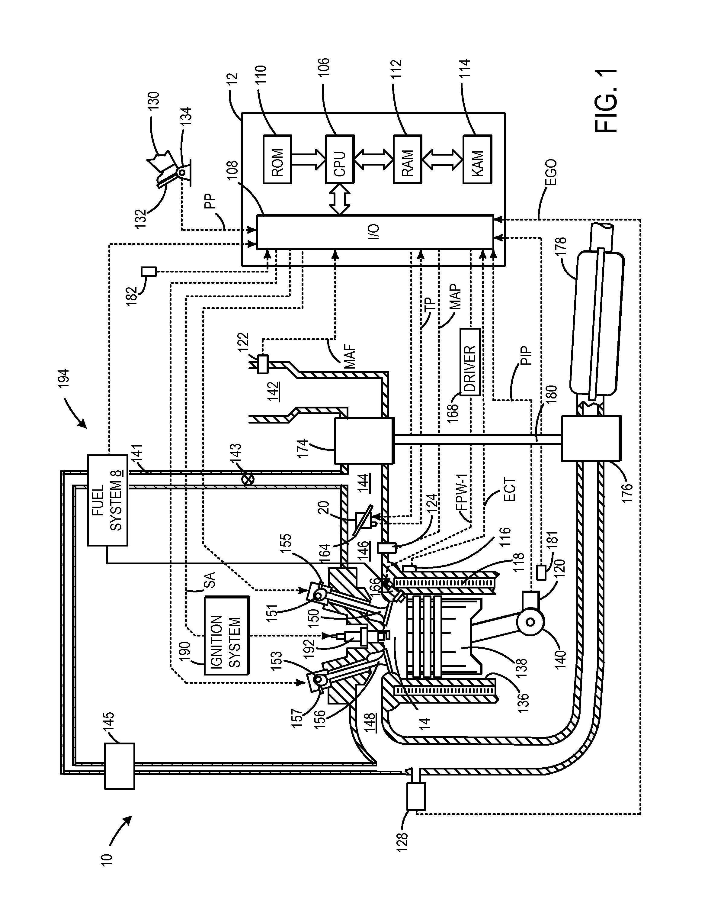 Dedicated EGR cylinder post combustion injection