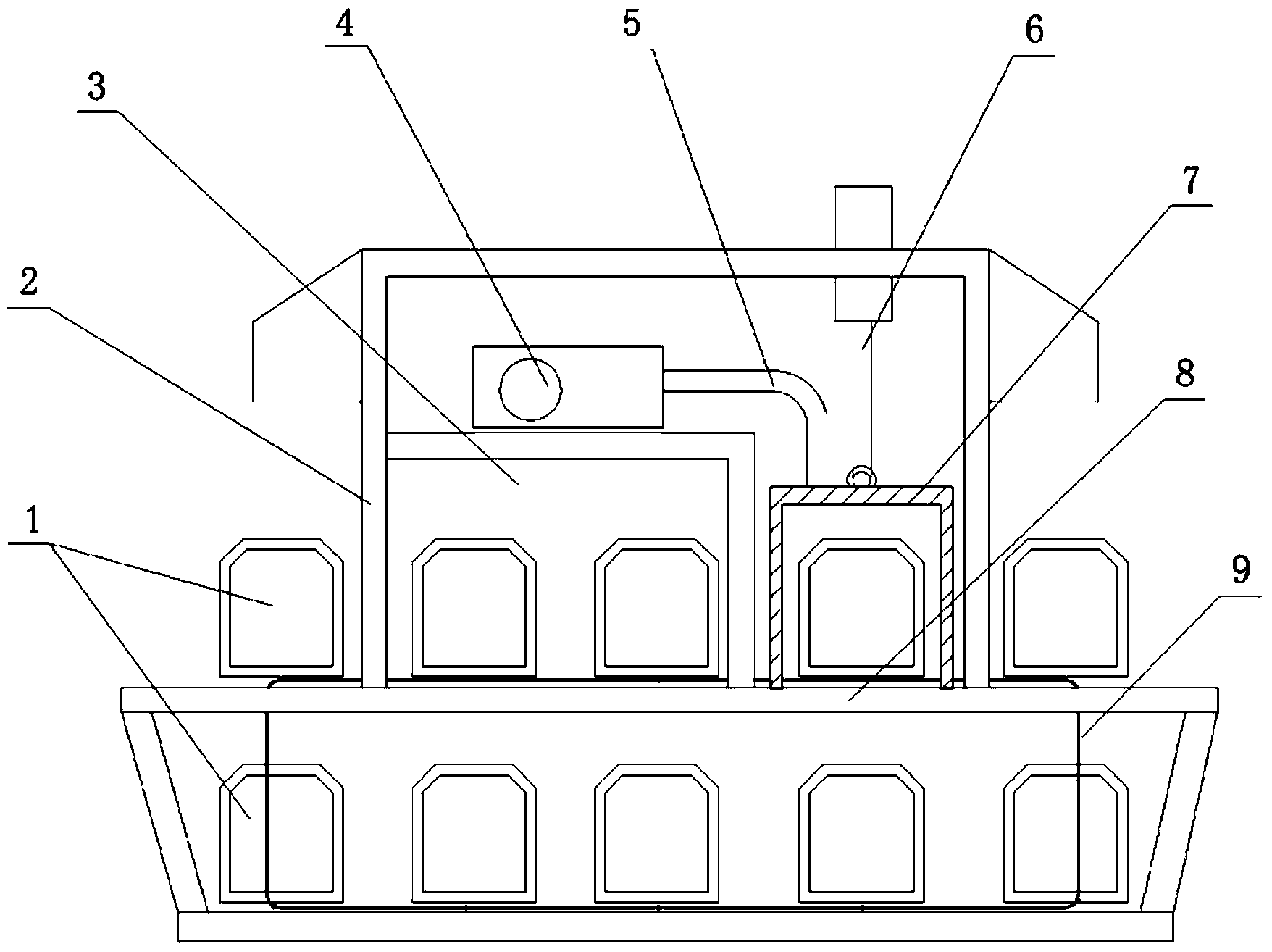 Vacuum setting machine for shoemaking