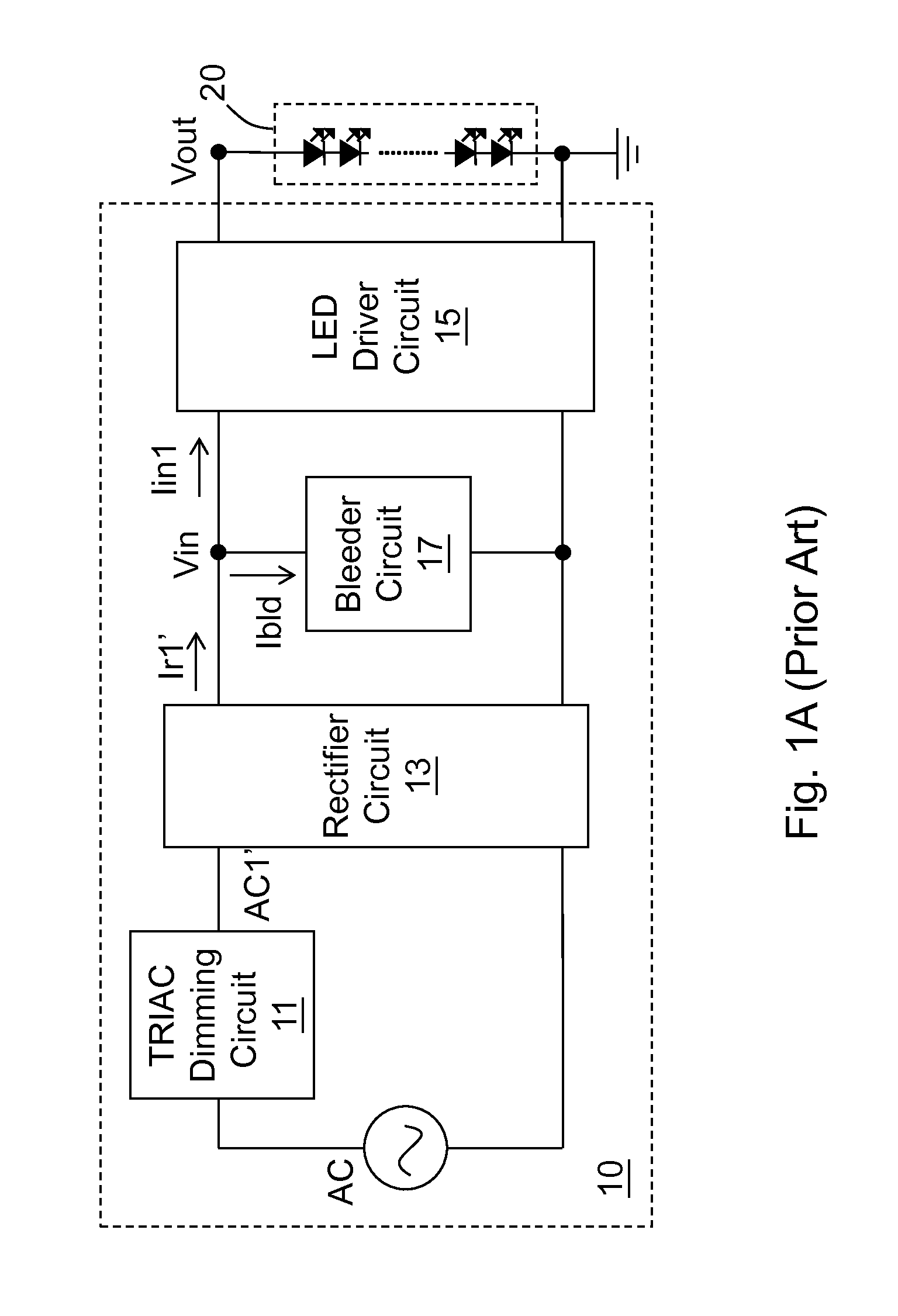 Light emitting device driver circuit and control circuit and control method thereof