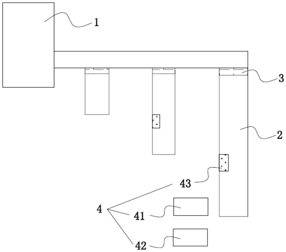 A computer room temperature and humidity adjustment system