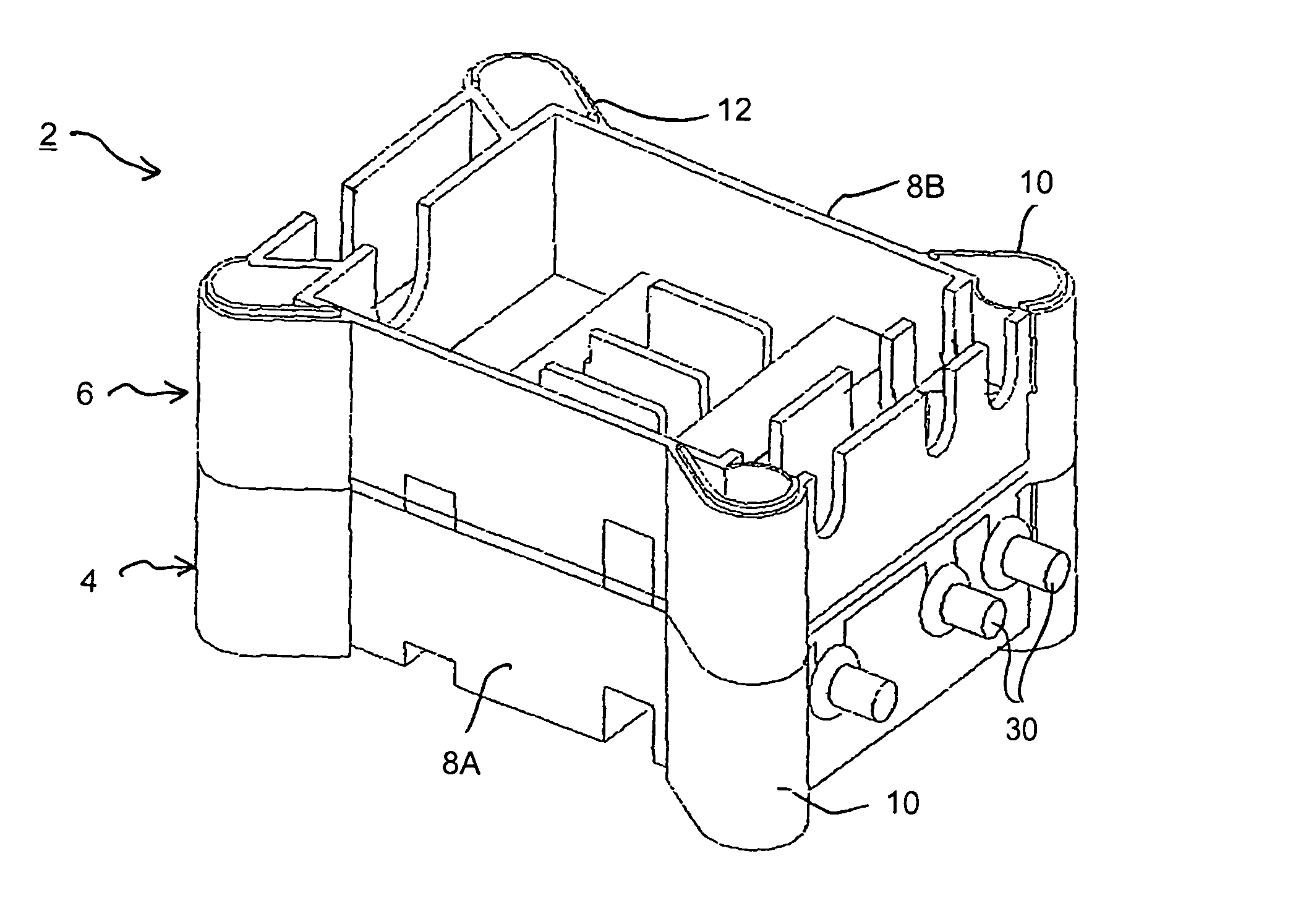 Fuse box for a vehicle