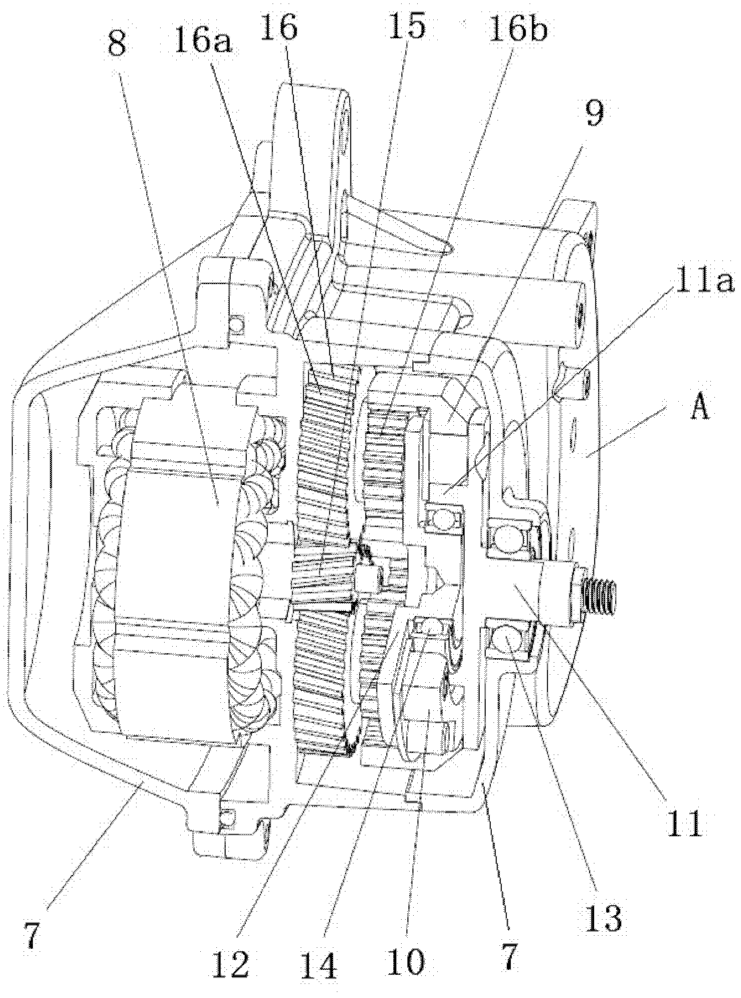 Electric power assisting device for bicycles