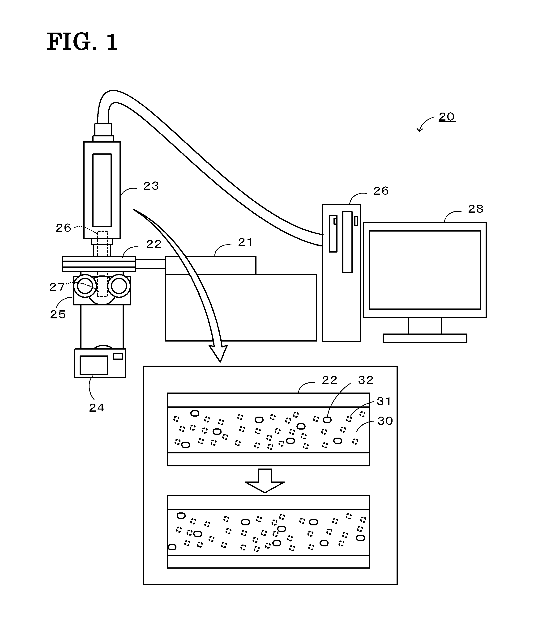 Method for observing fluid and fluid flow observation