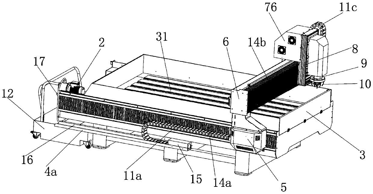 Stone carving machine