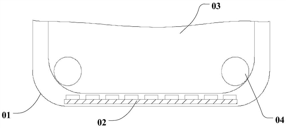 A light emitting diode, backlight module and display device