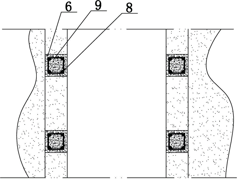 Reinforcing system for preventing local soil mass collapse of vault of earth-sheltered dwelling and construction process thereof