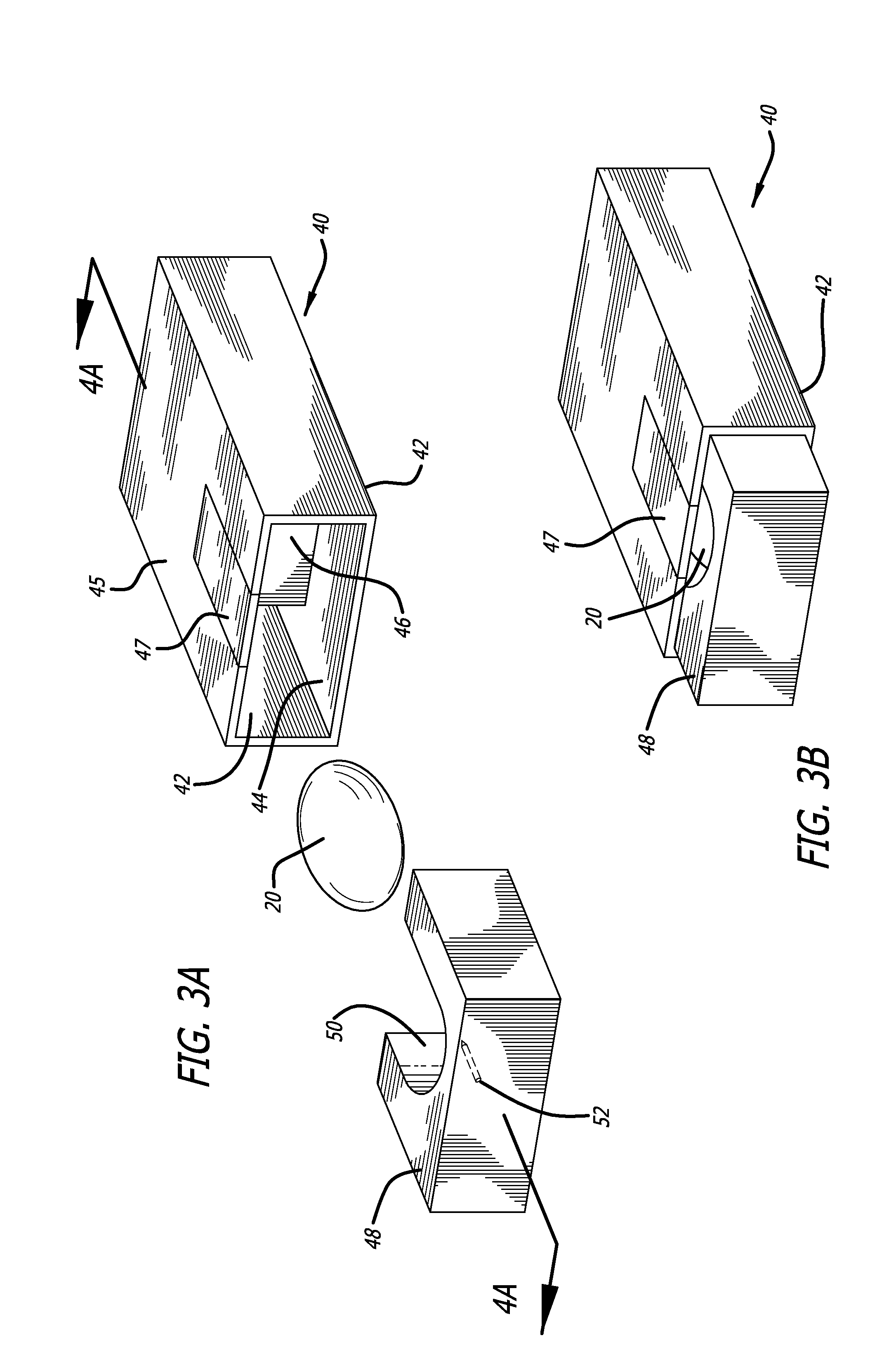 Device and method for inserting lubricating capsule