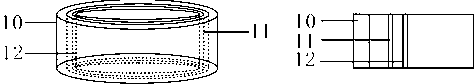 Variable-rate pore pressure static sounding test device