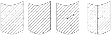 Steel and wood structure combined assembling type building component